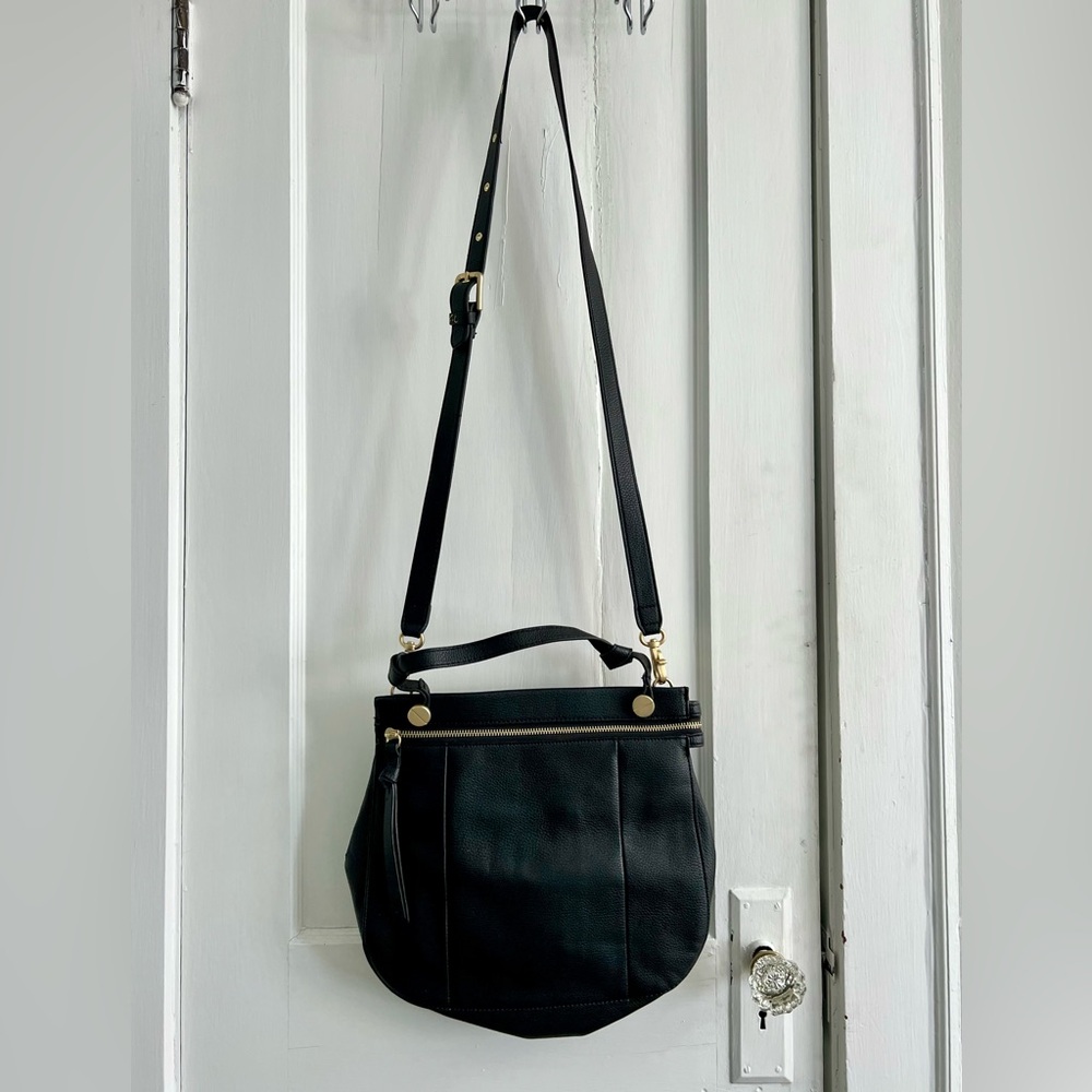 Foley + Corinna Black Crossbody Convertible Rebel Satchel NWOT